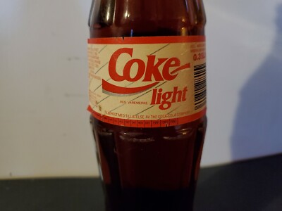 Vintage FULL 1992 Norwegian New Better Taste Label COCA-COLA LIGHT