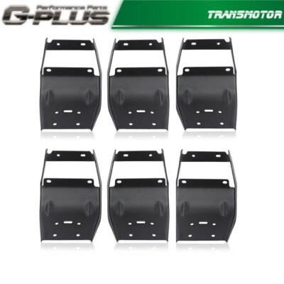 Fit For Ford F150 15-22 Super Crew Cab Running Board Mounting Brackets 6PCS