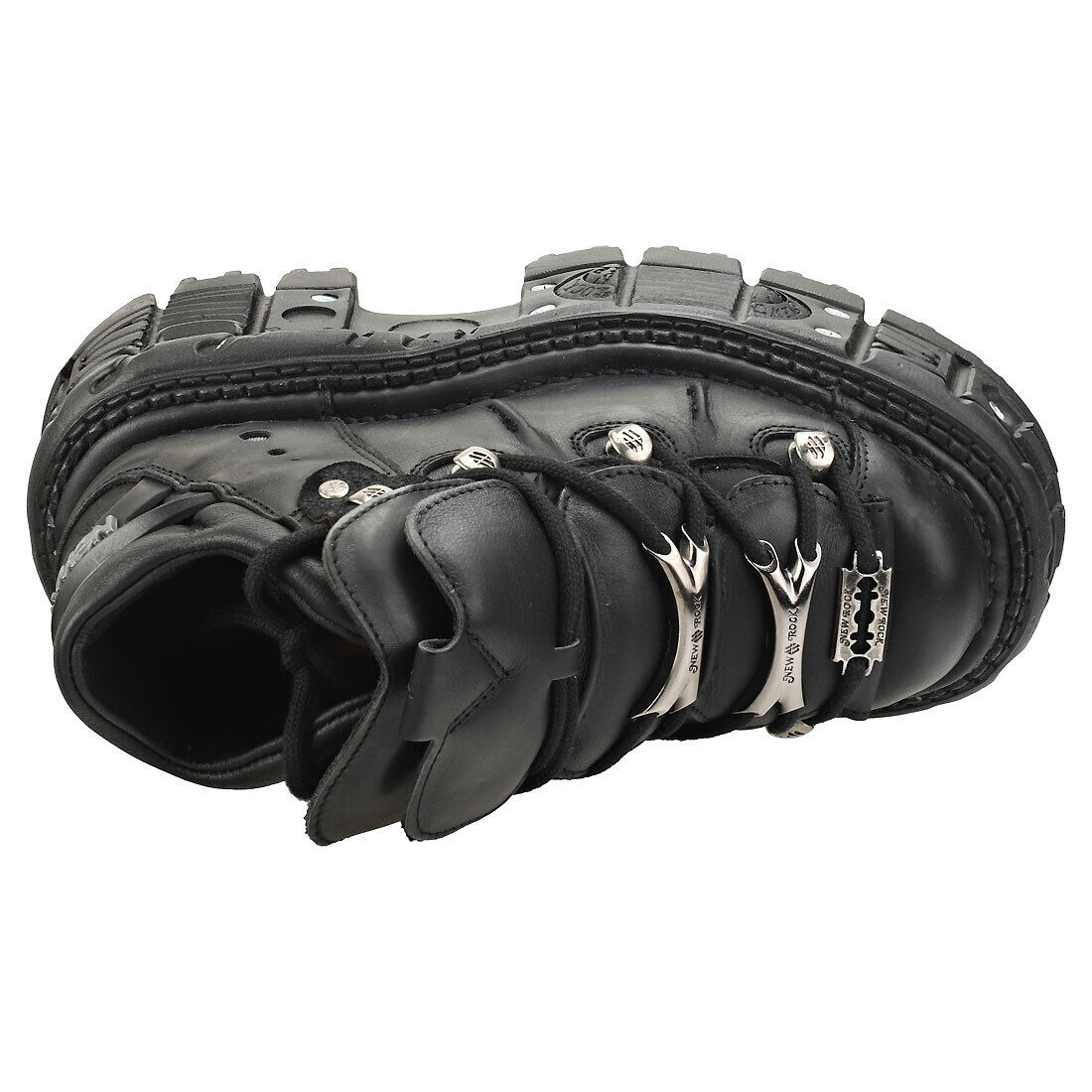 New Rock M-tank106-c2 Unisex Black Platform Shoes | eBay