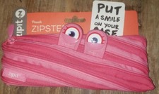 Zipit Monster Pen Pencil Case Cosmetic Pouch Hot Pink