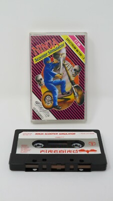 Sinclair ZX Spectrum 48k/128k/+2 Ninja Scooter Simulator getestet & funktionsfähig