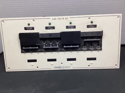 Paneltronics 4314 ac high amp Electrical distribution Breaker panel Marine   C5