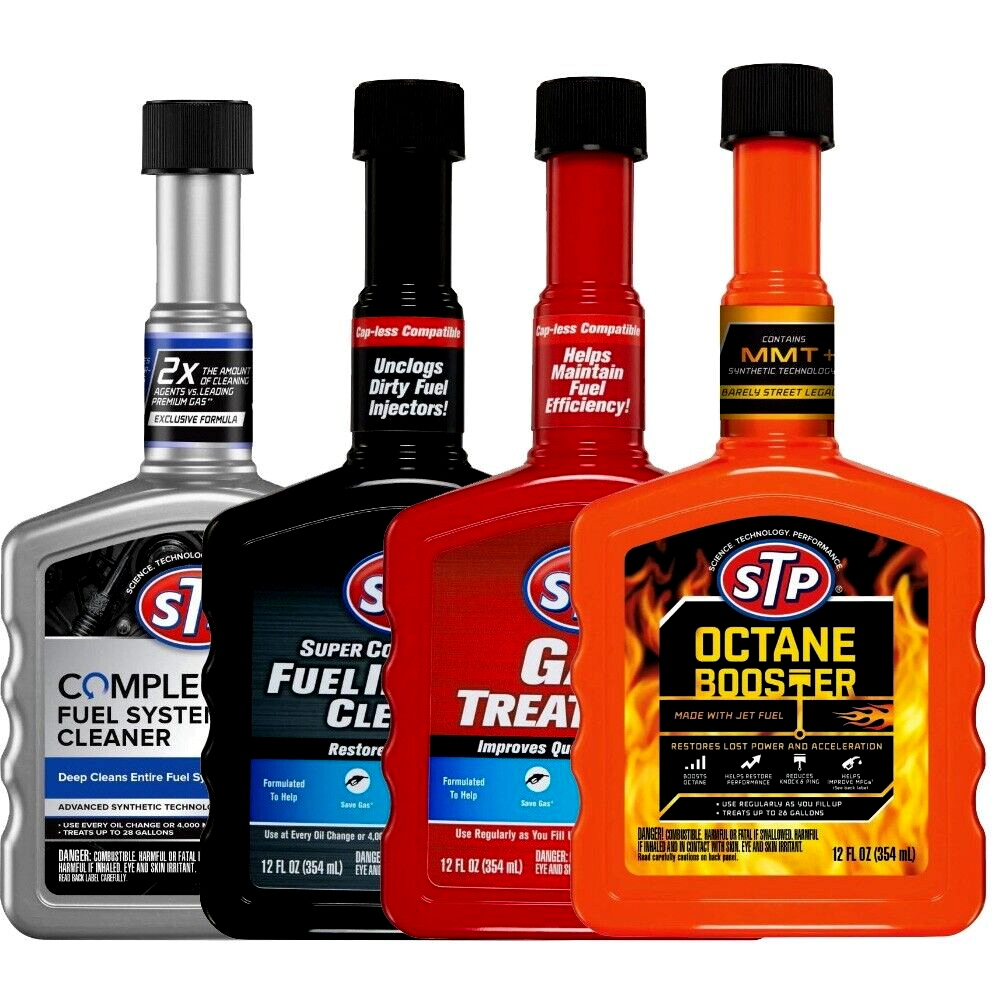 STP Complete Fuel System Care And Treatment Kit - 4 Pack | eBay
