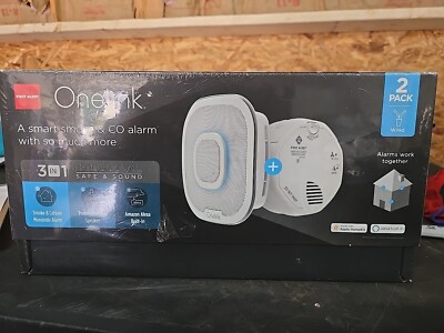 First Alert Onelink Safe & Sound Smoke and Carbon Monoxide Alarm 2 PACK