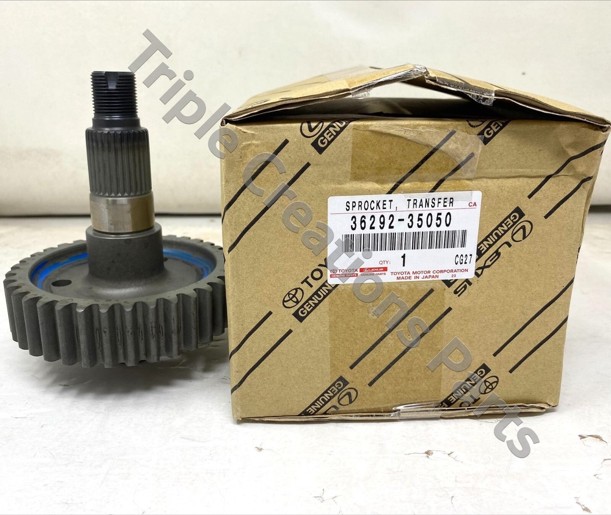 3629235050 Genuine Toyota Sprocket Transfer Driven 36292-35050 OEM