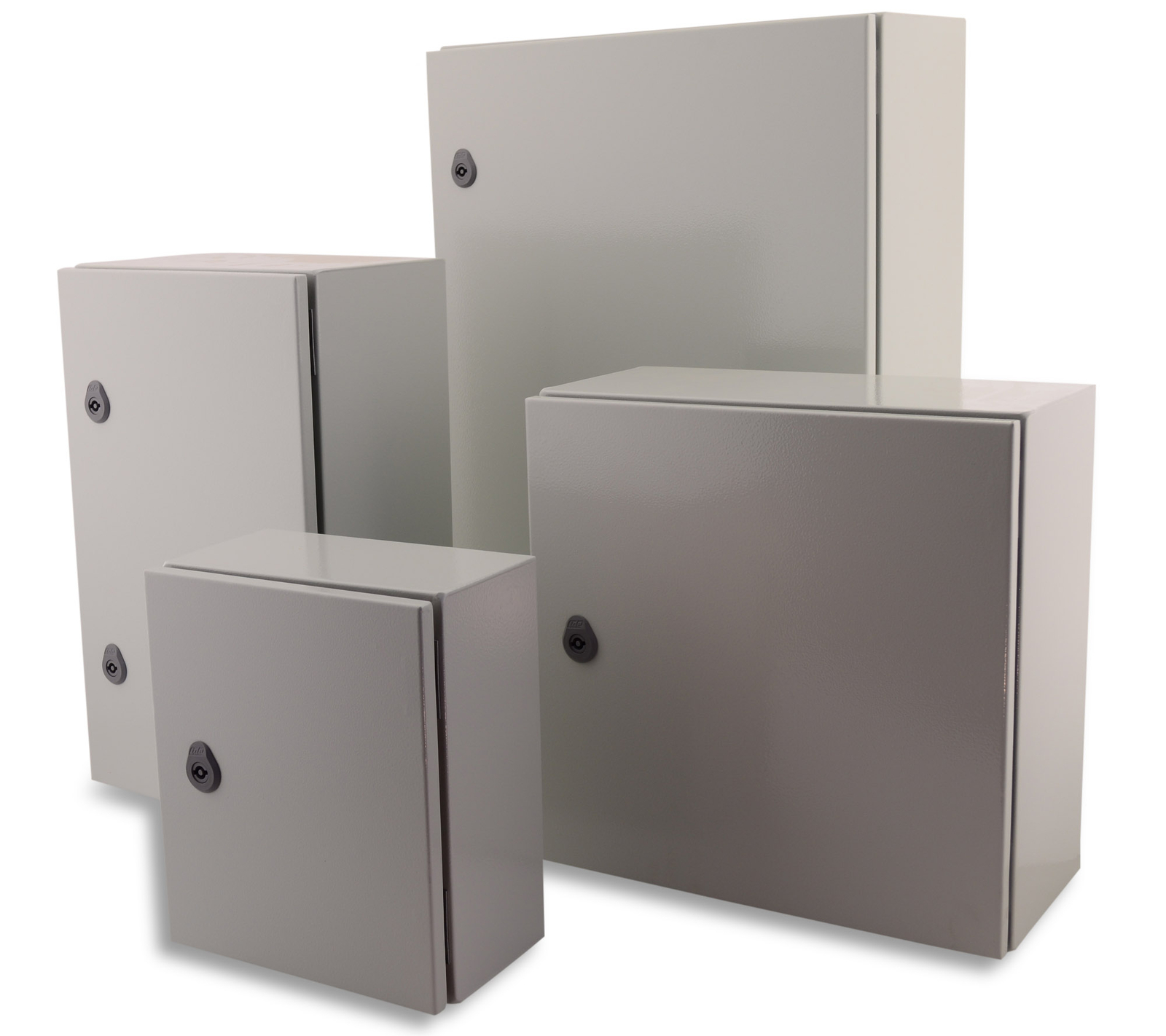 BOXEXPERT Carcasa de pared de chapa de acero Treva 300x200x150 IP66 Armario de distribución IK10