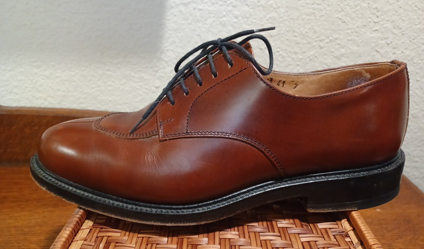 John Mac Gray Brown All Leather Split Toe Derby L… - image 7