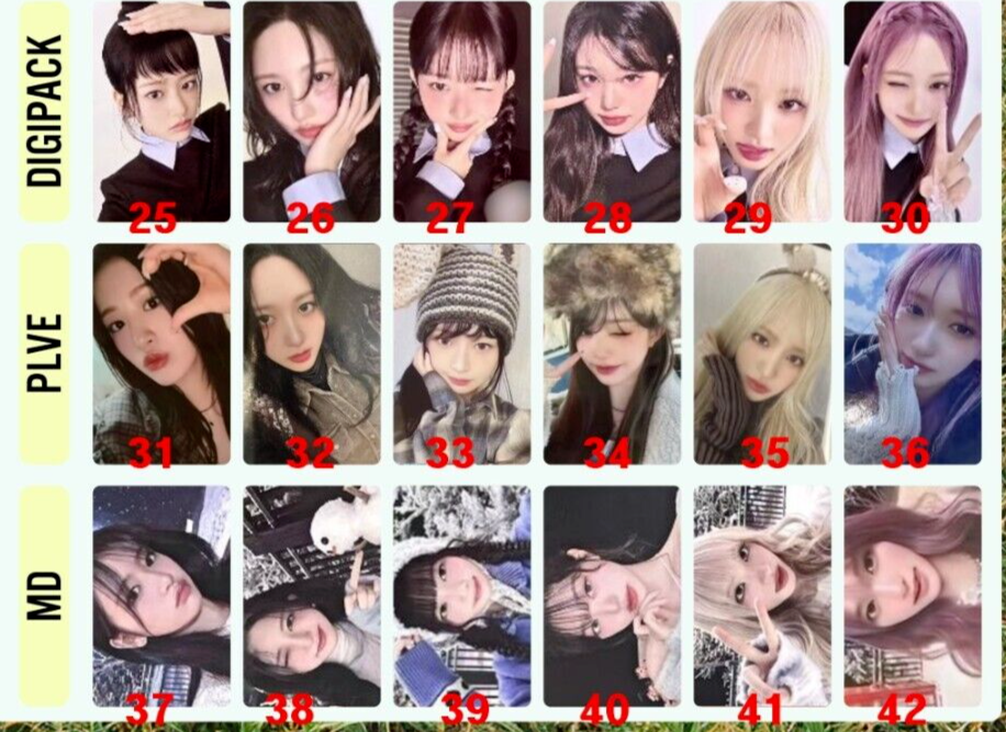 IVE - [EMPATHY] Album Official book ver PHOTOCARD PHOTO CARD kor
