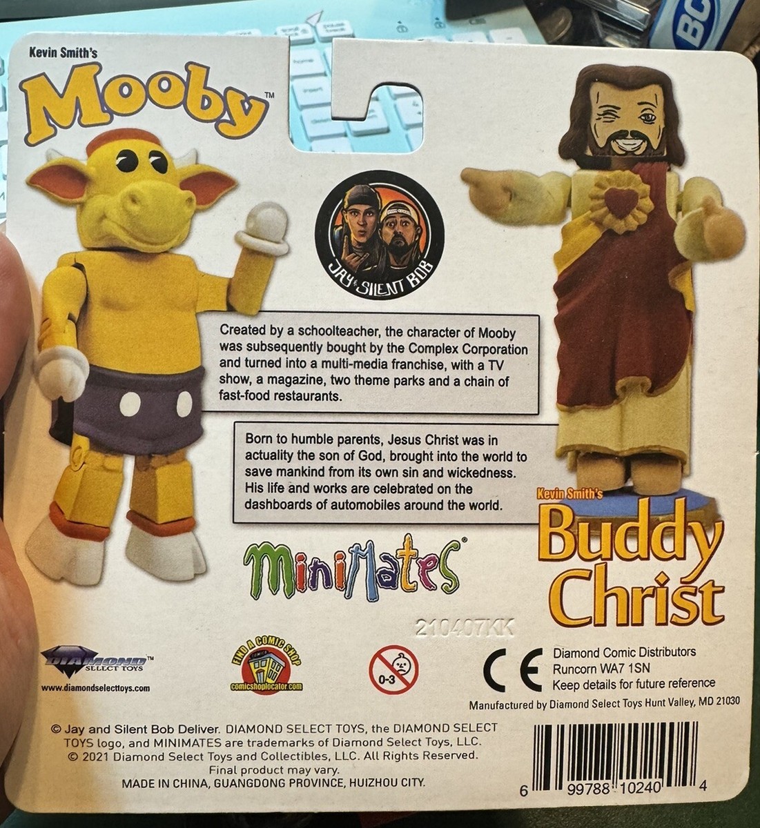 MiniMates : Buddy Christ & Mooby the Golden Calf - Kevin Smith