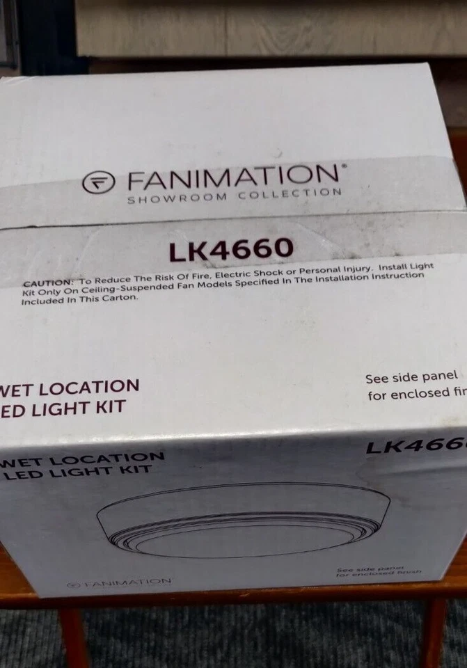 Fanimation Zonix Wet Location Light Kit LK4460 - Image 4 of 4