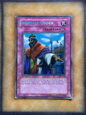 遊戯王 旧アジアPSV-034.PSV-016.PSV-008スーパーレア Yugioh Imperial Order PSV-104 Secret Rare 1st Ed DAMAGED | eBay