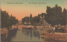Potcard Villa Dolores Lago Blanco Montevideo Uruguay 