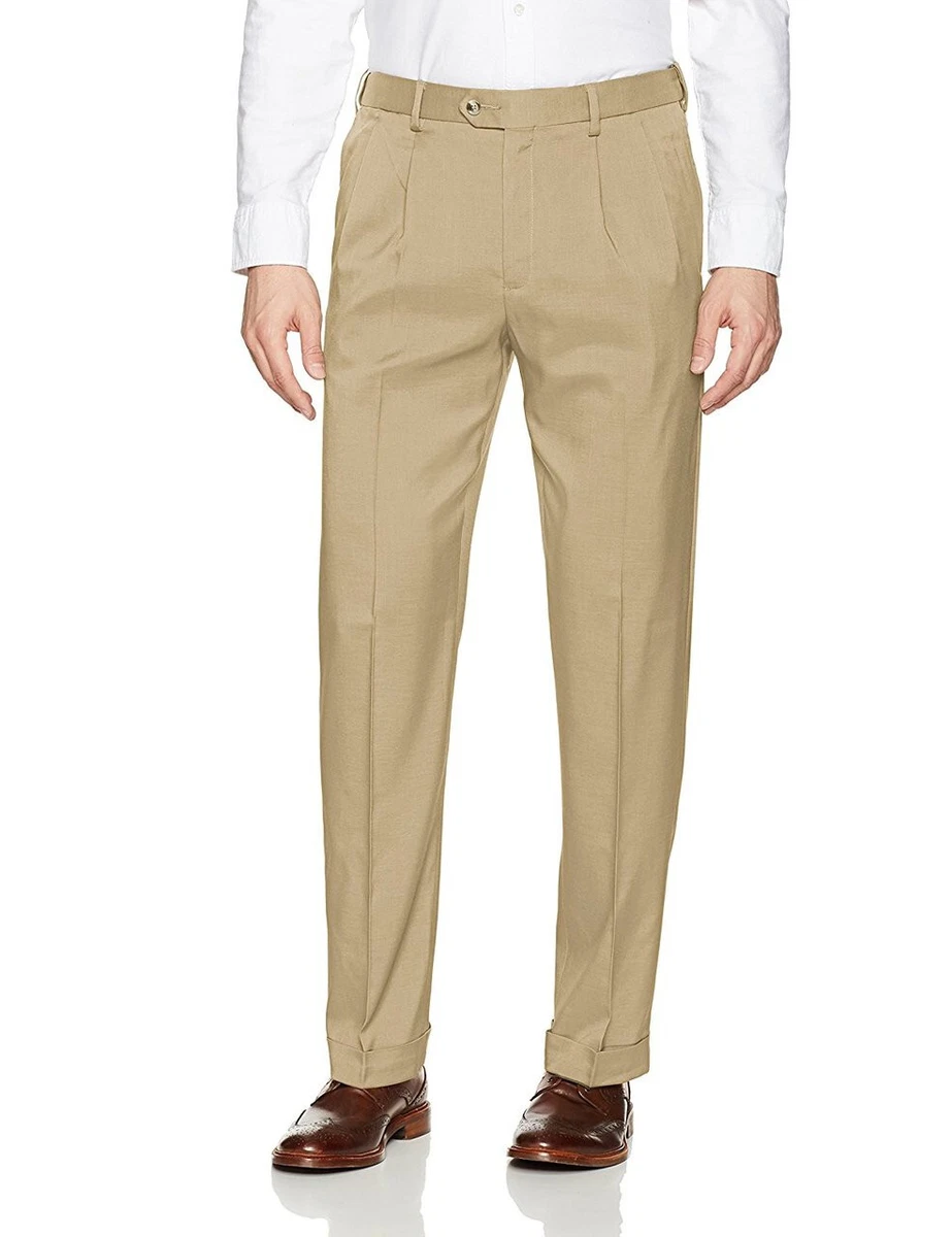 Savane men's pleated dress pants sale