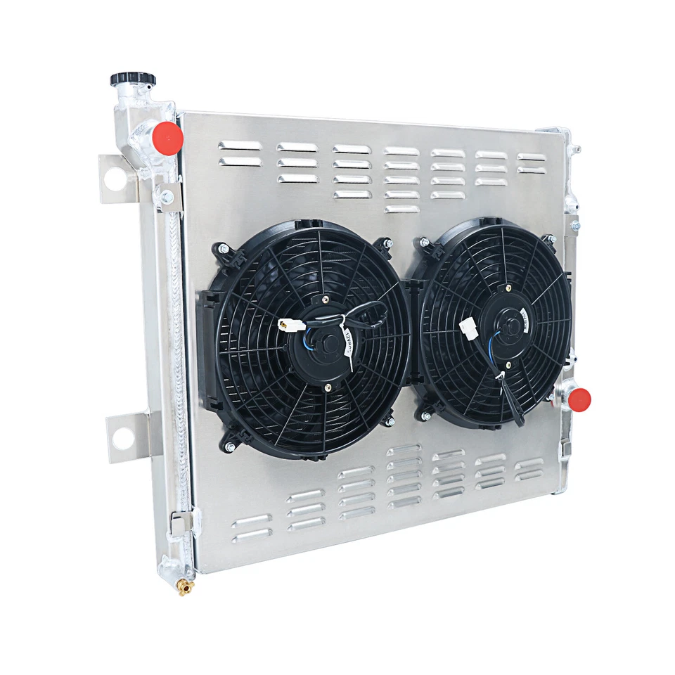 3Row Radiator Shroud Fan FOR 03-2009 05 Toyota 4Runner/Lexus GX470 4.7L V8 AT/MT Foto 4 de 4