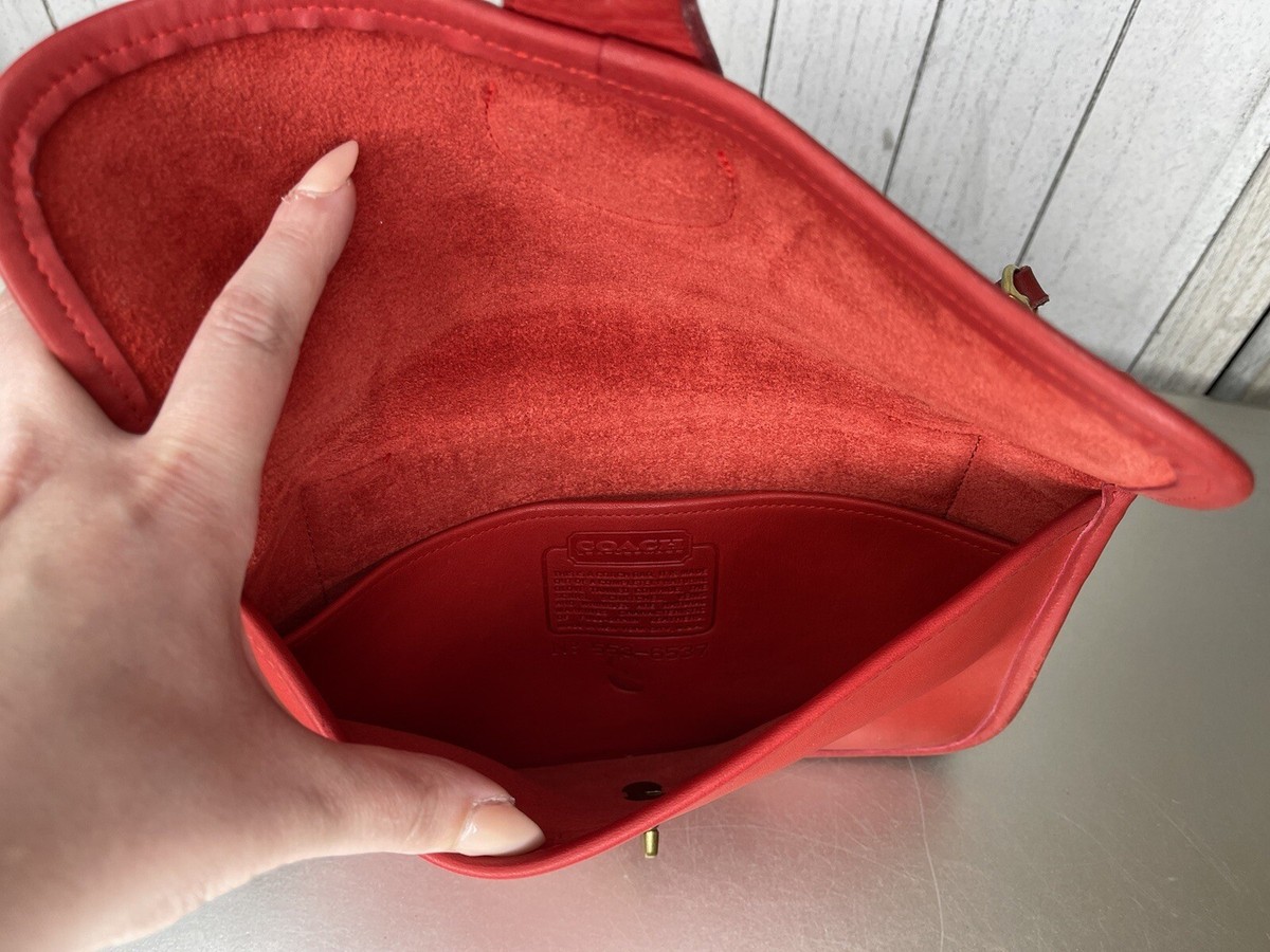 Vintage COACH Bonnie Cashin Double Turnlock Twin Clutch