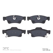 Dynamic Friction 1551-1498-00 DFC 5000 Advanced Brake Pads - Ceramic
