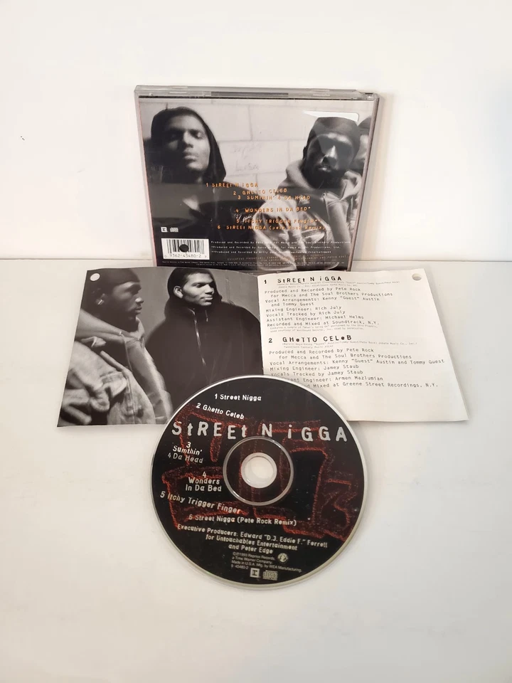 YG'z "Street Nigga" CD, (1993), EP ÷ Foto 2 de 3