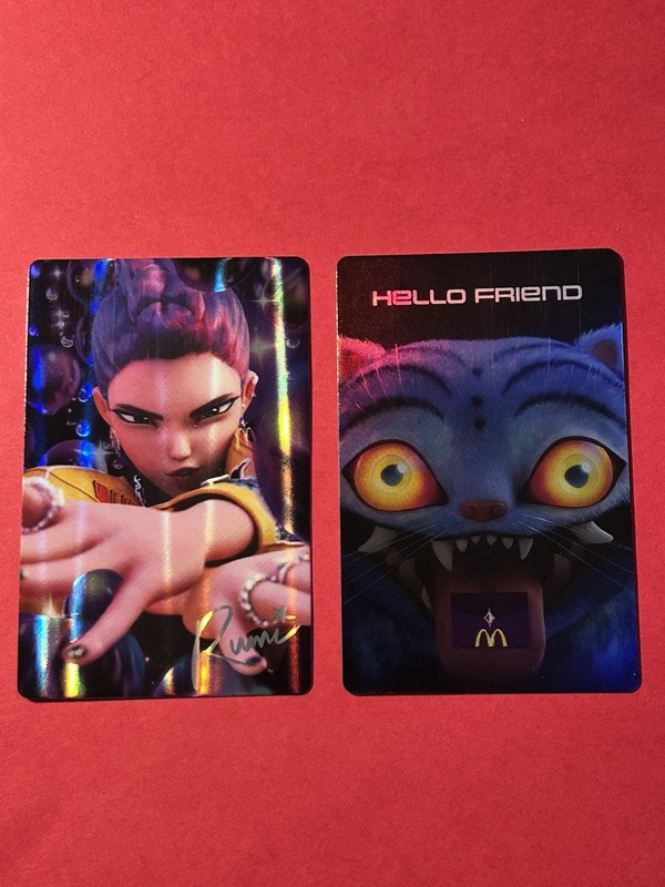 Rumi Card - Holo | Kpop Demon Hunters | McDonald’s