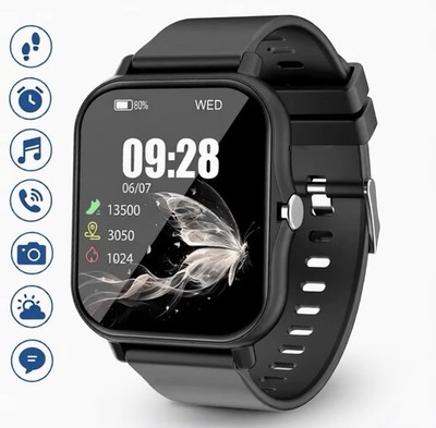 Smartwatch Y15 Bluetooth-kompatibel, kompatibel mit Android und iOS USB PD Laden