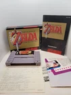 The Legend of Zelda: A Link to the Past Super Nintendo SNES Authentic Tested CIB