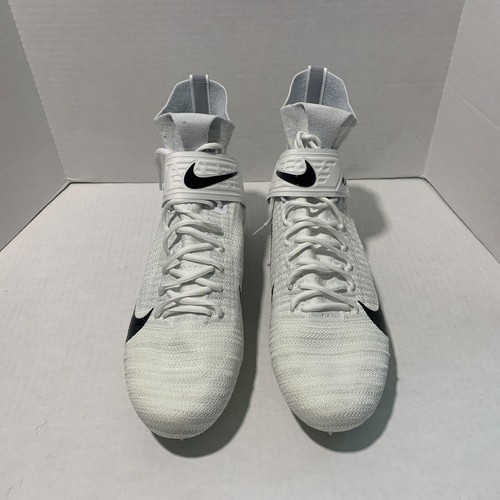 Botines de fútbol Nike para hombre talla 14,5 Alpha Menace Elite 2 Flyknit nuevos AO3374-101 - Imagen 14 de 17