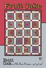 Fruit Cake Quilt Pattern- A Fat Quarter Pattern