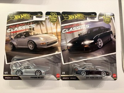 2026 Hot Wheels Premium Modern Classics Porsche 996 GT3 & Nissan Nismo 270R S14