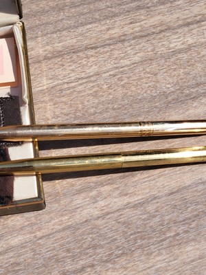 VTG Cross 14K GOLD  Ladies Pen Pencil Set (WOMANS ROSES #1541) In Case w/ Box