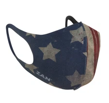 ZAN HEADGEAR Lightweight Neoprene Patriot Face Mask 2-Pack Universal 526517