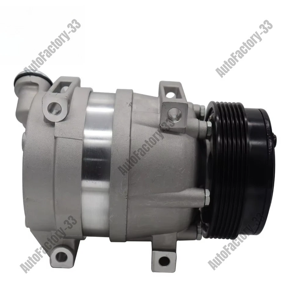 Air Conditioning Compressor for DElong Truck M3000 H3000 DZ15221840303 6PK 12V - Image 2 of 4