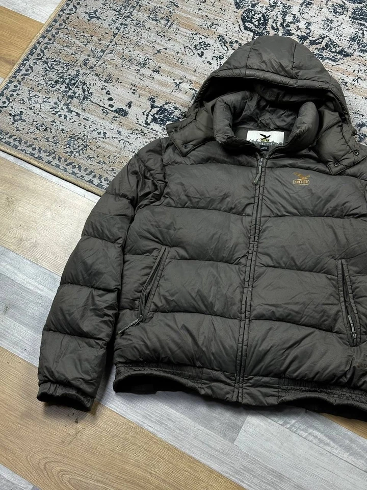 Vintage Salewa Down Puffer Jacket Hooded Winter Size M - Image 3 of 4