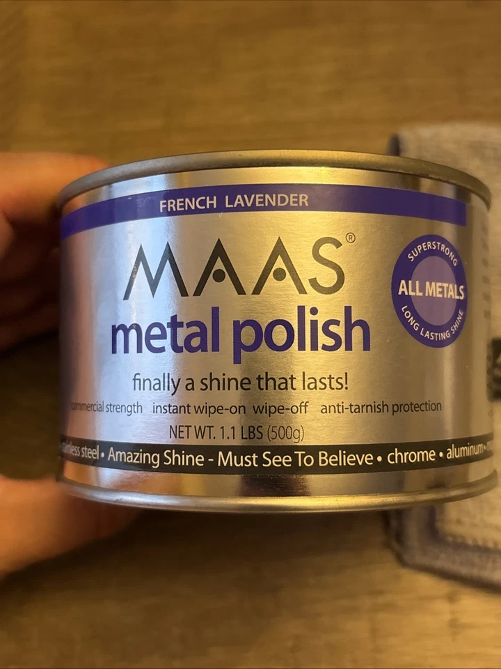 Lata de esmalte de metal Maas International -1,1 lb - Imagem 2 de 4
