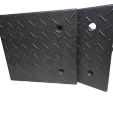 Nilight Rubber Curb Ramps 7.9" Rise Heavy Duty 7000lbs Driveway Threshold 2 Pack