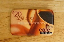 Vintage Pinback Button Advertising Borders Book Store Cafe Espresso Employee