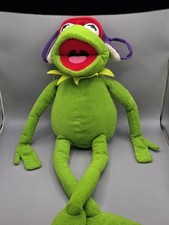 VTG Kermit the Frog Plush Macys Exclusive Determined Productions 24" Muppets...