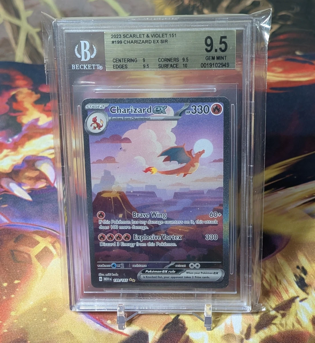 Pokémon TCG Rare Grade 9.5 Individual Collectible Card Game Cards