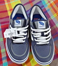 VANS Skate Geoff Rowley PopCush Navy Blue Men's Sz. 8 25th Anniversary Shoe New