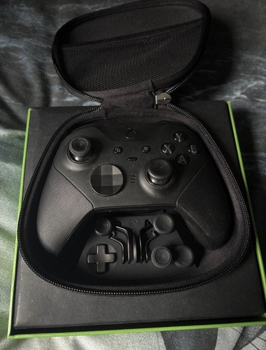 Microsoft Wireless Elite Series 2 Controller Black With All Accessories And Box