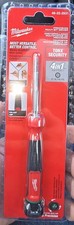 Milwaukee Precision Multi-Bit Screwdriver 4-in-1 TORX 48-22-2931 New