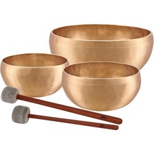 MEINL Sonic Energy SB-E-4600 3-Piece Therapy Singing Bowl Set w/Mallets