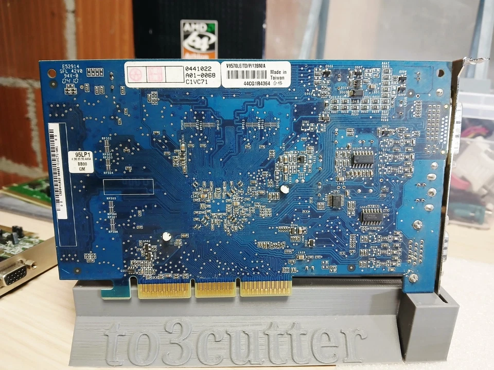 VINTAGE - ASUS Nvidia Geforce FX 5700 V9570LE 128MB , AGP 4X / 8X - TESTED OK!!! - Image 2 of 4