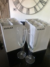 Champagne Prosecco Glasses X 12 glasses