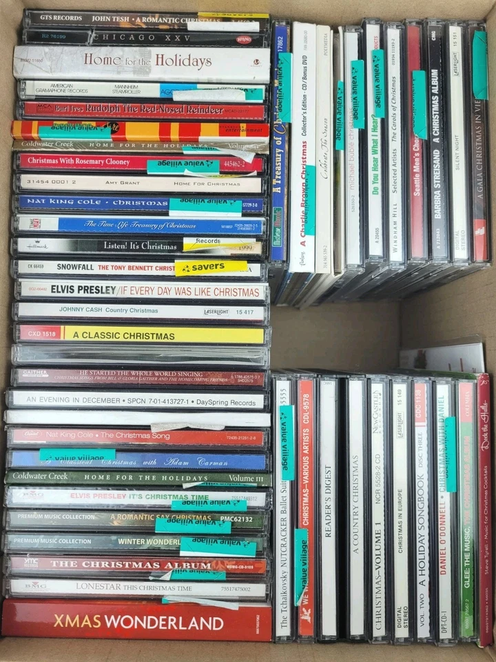 Lot of 50+ CHRISTMAS HOLIDAY CDs Pop Rock Jazz Classical Country Kids  - Image 4 of 4
