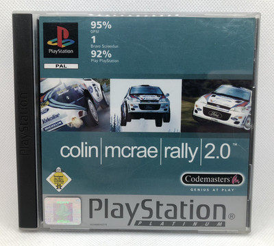 Colin McRae Rally 2.0 - Sony PlayStation 1, PS1, 2000