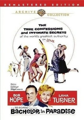 Bachelor IN Paradise DVD (1961) - Bob Hope, Lana Teile, Janis Paige, Jim Hutton