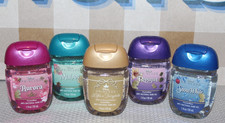 Bath Body Works 2026 New Disney Princess Complete Set of 5 Pocketbac Sanitizers