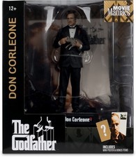WB The Godfather - Movie Maniacs - Don Corleone 6" Posed Figure