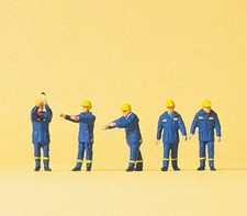 Preiser 79180 Échelle N Figurines Travailleurs D’Urgence THW Technique Fédérale