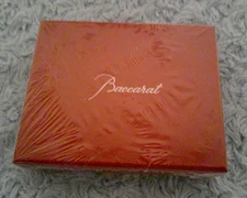2024 Annual Baccarat France Gold Noel Louxor Christmas Ornament $210 Sealed