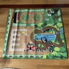 Melissa  Doug Round the Ranch Horse Activity Rug 39x36  4 Horses